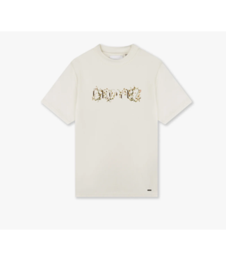 Croyez Croyez Chrome Flower T-Shirt - Off- White
