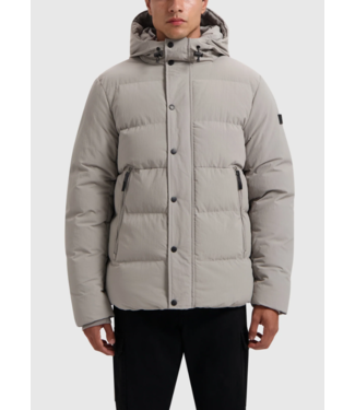 Pure Path Pure Path 24030404 Winter Jacket Grey Plain