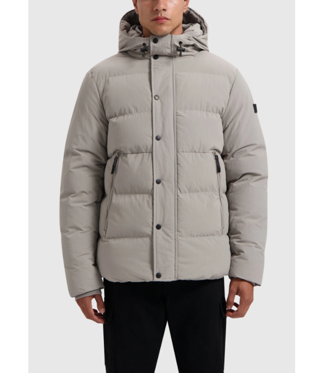 Pure Path Pure Path 24030404 Winter Jacket Grey Plain