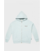 Equalité Equalite Societe Oversized Full Zip Hoodie - Light Blue