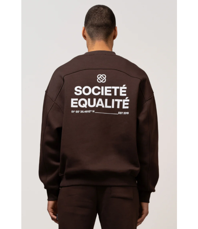 Equalité Equalite Societe Oversized Sweater - Brown