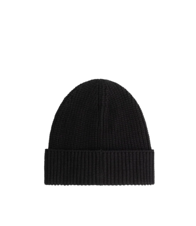 Malelions Malelions Men Ribbed Beanie Scarf Set - Black