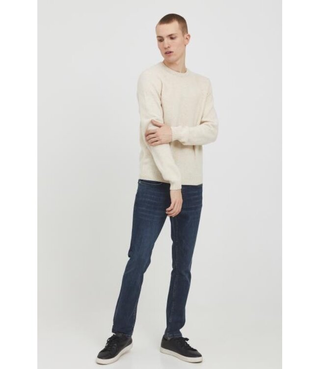Casual Friday CF Neck Bounty Knit Sweater - Beige 20503970