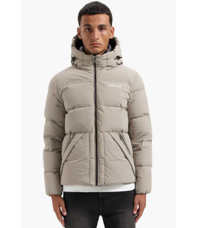 Croyez Croyez Down Puffer Jacket - Cream