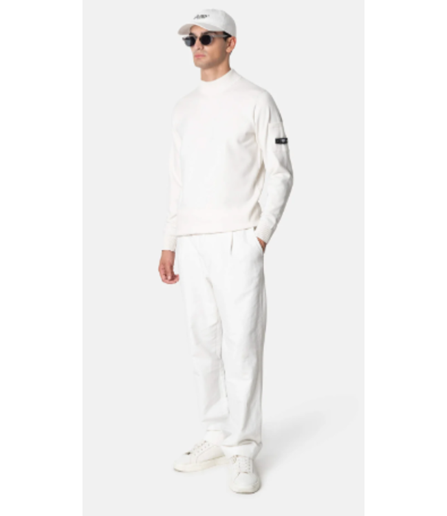 Quotrell Quotrell Cannes Knitted Sweater- Ecru