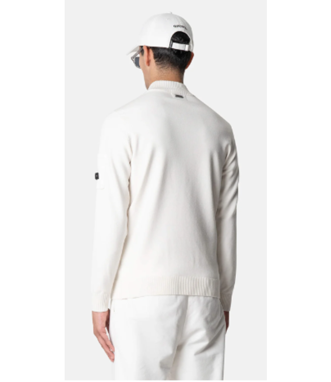 Quotrell Quotrell Cannes Knitted Sweater- Ecru