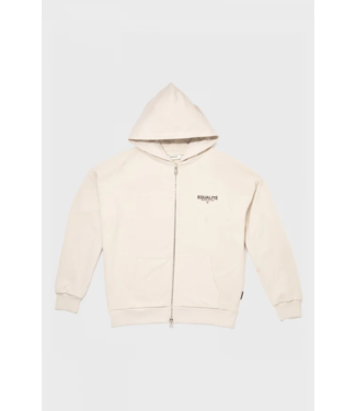 Equalité Equalite Societe Oversized Full Zip Hoodie - Off-White