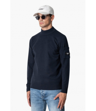 Quotrell Quotrell  Cannes Knitted Sweater - Navy