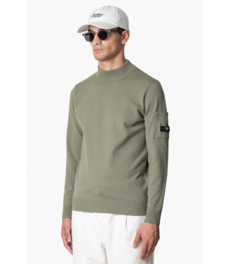 Quotrell Quotrell Cannes Knitted Sweater - Olive