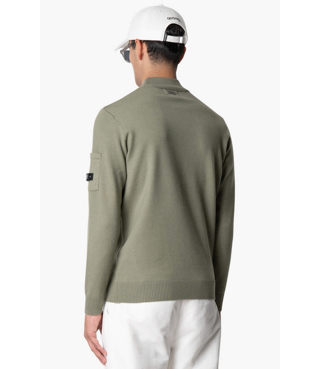 Quotrell Quotrell Cannes Knitted Sweater - Olive