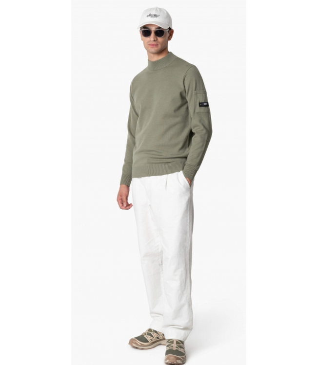 Quotrell Quotrell Cannes Knitted Sweater - Olive