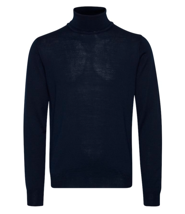 Casual Friday CF 501483 Roll Neck Knit - Navy
