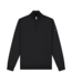 Malelions Men Knitted Quarter Zip-Black