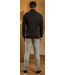 Malelions Men Knitted Quarter Zip MM3-AW24-09-Black
