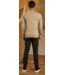 Malelions Men Knitted Crewneck MM3-AW24-05-Taupe