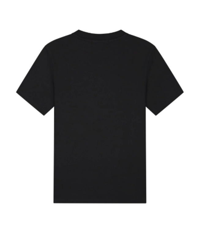 Malelions Men Signature V-Neck T-Shirt 3-Pack MM3-AW24-22- Black/White/Navy