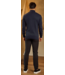 Malelions Men Knitted Turtleneck MM3-AW24-13-Navy