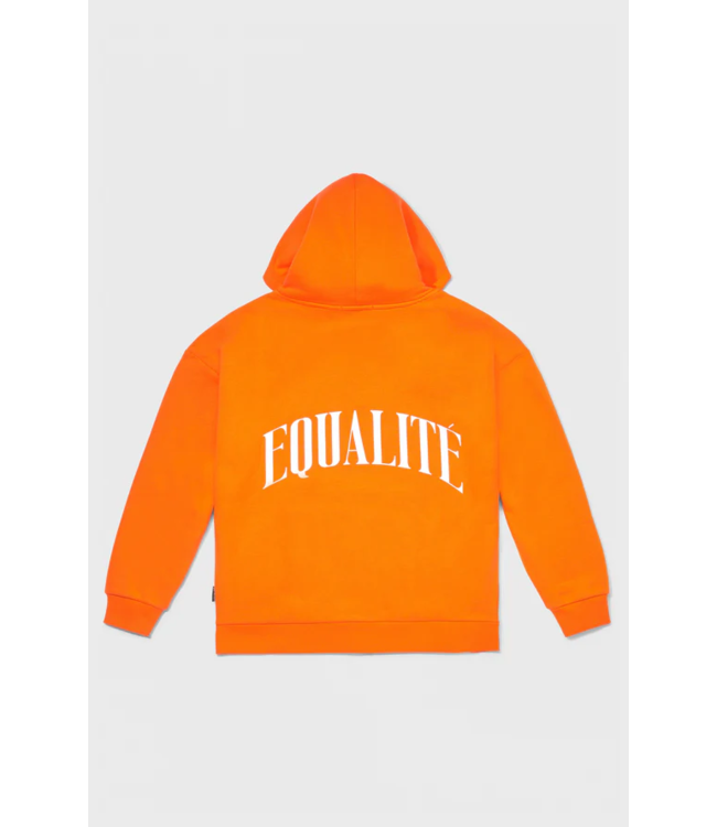 Equalité Equalite Oliver Oversized Full Zip Hoodie - Orange