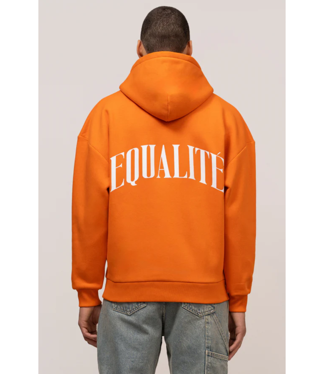 Equalité Equalite Oliver Oversized Full Zip Hoodie - Orange