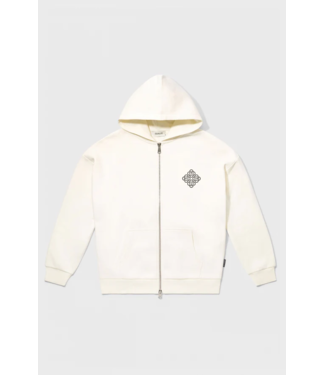 Equalité Symbol Oversized Full Zip Hoodie - Off White