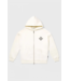 Equalité Symbol Oversized Full Zip Hoodie - Off White