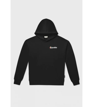 Equalité Flower Oversized Hoodie - Black