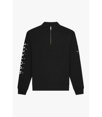 Quotrell Quotrell Defender Halfzip Black/White