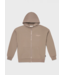 Equalite Societe Full Zip Hoodie-Taupe