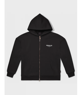 Equalite Societe Full Zip Hoodie-Black