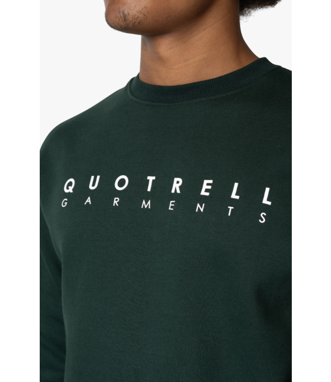 Quotrell Quotrell Aruba Set (Crewneck + Pants) - Petrol/White