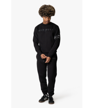 Quotrell Quotrell Aruba Set (Crewneck + Pants) - Black/Grey