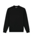 Malelions Malelions Men Knitted Mock Neck Sweater - Black