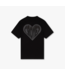 Croyez Croyez Puffed Heart T-Shirt Black