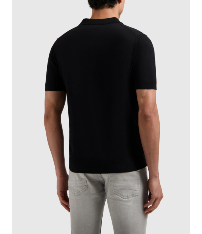 Pure Path Pure Path 25010801 Regular Fit Polo - Black