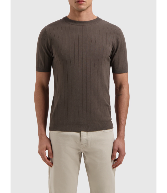 Pure Path Pure Path 25010804 Shirt Regular Fit - Brown