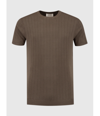 Pure Path Pure Path 25010804 Shirt Regular Fit - Brown
