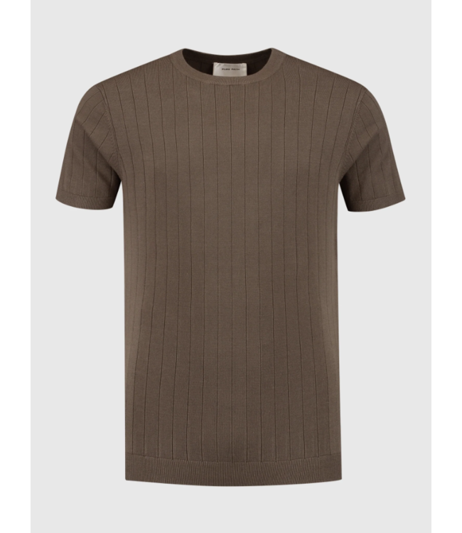 Pure Path Pure Path 25010804 Shirt Regular Fit - Brown