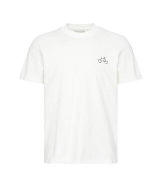 Casual Friday Casual Friday  Bicycle T-shirt - Cloud Dancer