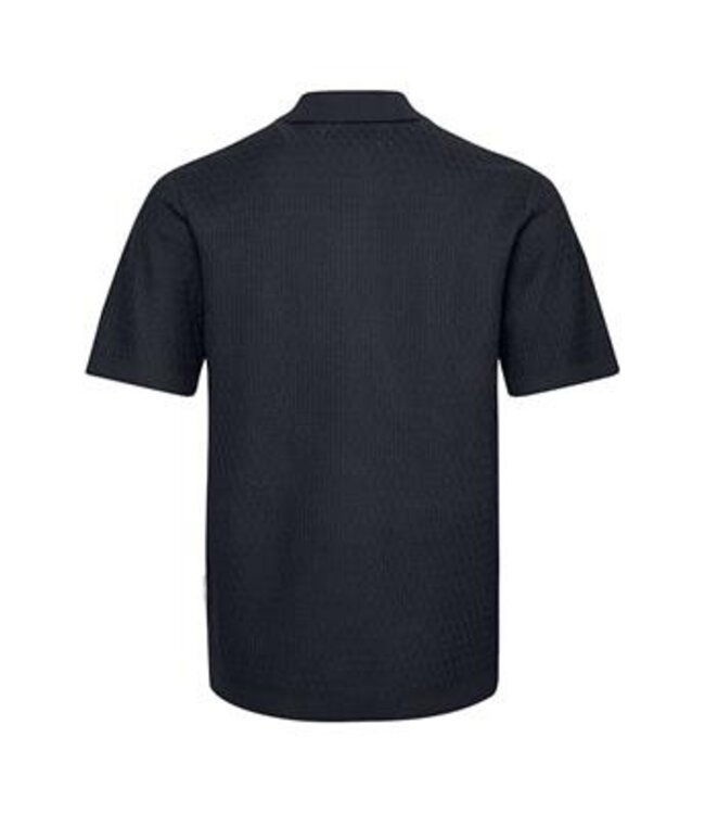 Casual Friday Casual Friday SS Structured  Polo Knit - Navy 20505396