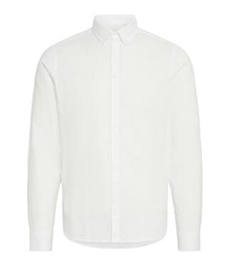 Casual Friday Casual Friday 0053 BD LS Linen Mix Shirt - White 20504577