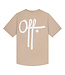 Off The Pitch Off The Pitch Fullstop Slim Fit Tee OTP251024- 103 Sand