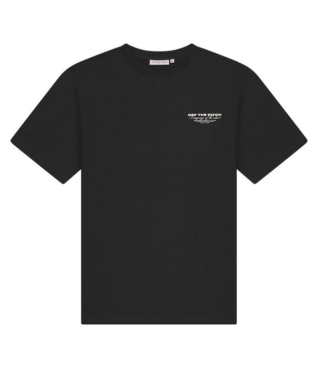 Off The Pitch Off The Pitch Higher Purpose Regular Tee OTP251030- 998 Black