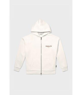 Equalité Equalite Societe Oversized Full Zip Hoodie Off White 25