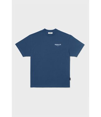 Equalité Equalite Societe Oversized Tee - Navy & Light Blue 25