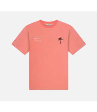 Off The Pitch OTP Neo Regular Fit Tee Tea Rose OTP251052