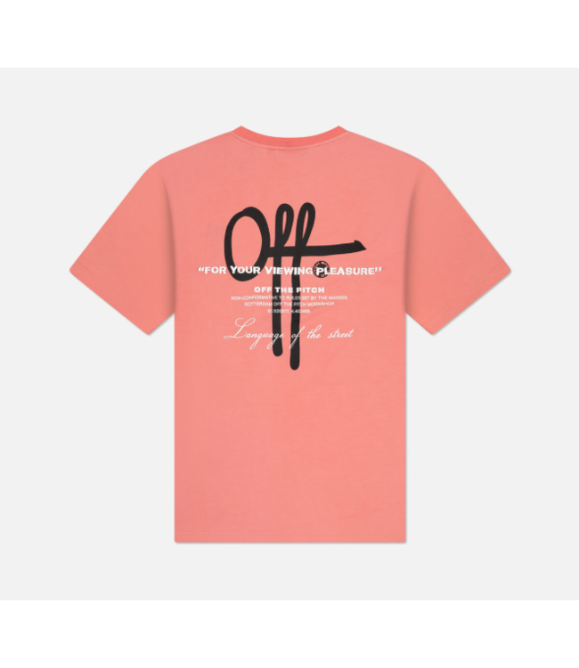 Off The Pitch OTP Neo Regular Fit Tee Tea Rose OTP251052