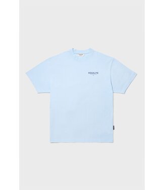 Equalité Equalite Societe Oversized Tee - Light Blue & Navy