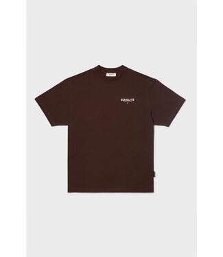 Equalité Equalite Societe Oversized Tee - Brown & Off White 25