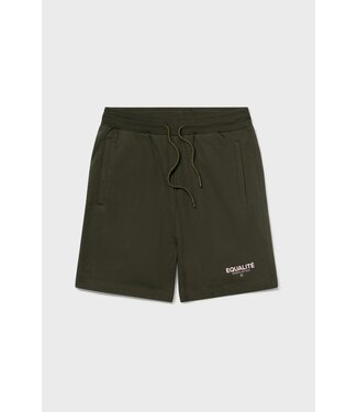 Equalité Equalite Societe Oversized Shorts - Army & Pink 25