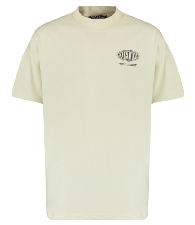 Malelions Malelions Men Members T-Shirts - Beige MM3-SS25-27